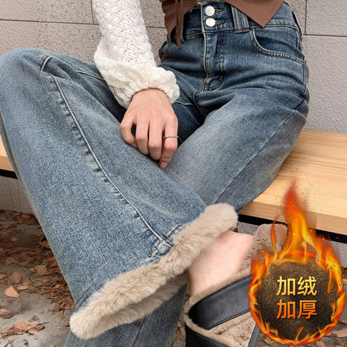 胖mm大码女装百搭显瘦微喇长裤女