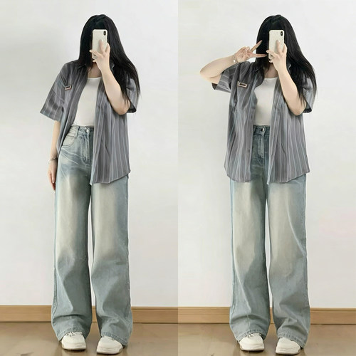 胖mm大码女装设计感小众阔腿裤女