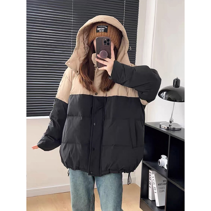 特大码韩版ins学生保暖羽绒棉服