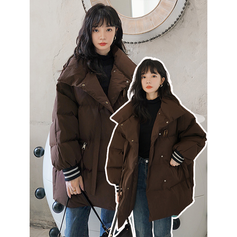 特大码美式复古ins显瘦减龄外套