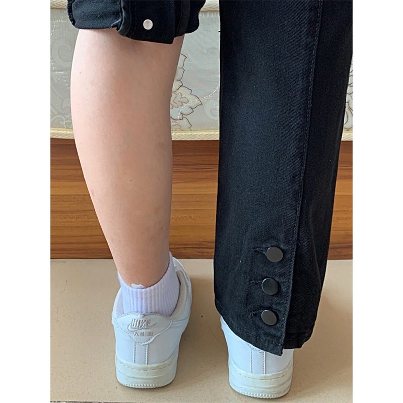 300斤特大码女装九分高腰牛仔裤女宽松200斤胖mm直筒遮肚子遮胯裤,女装/女士精品,大码裤装,淘宝优惠券,粉丝福利购,淘宝优惠卷