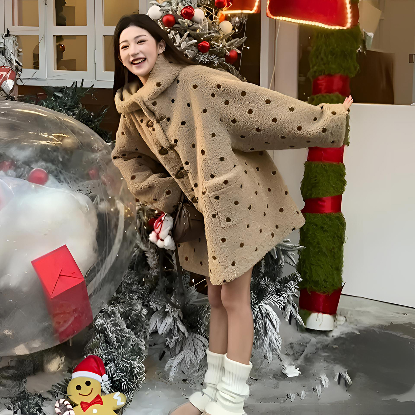 300斤特大码韩版中长款保暖棉衣