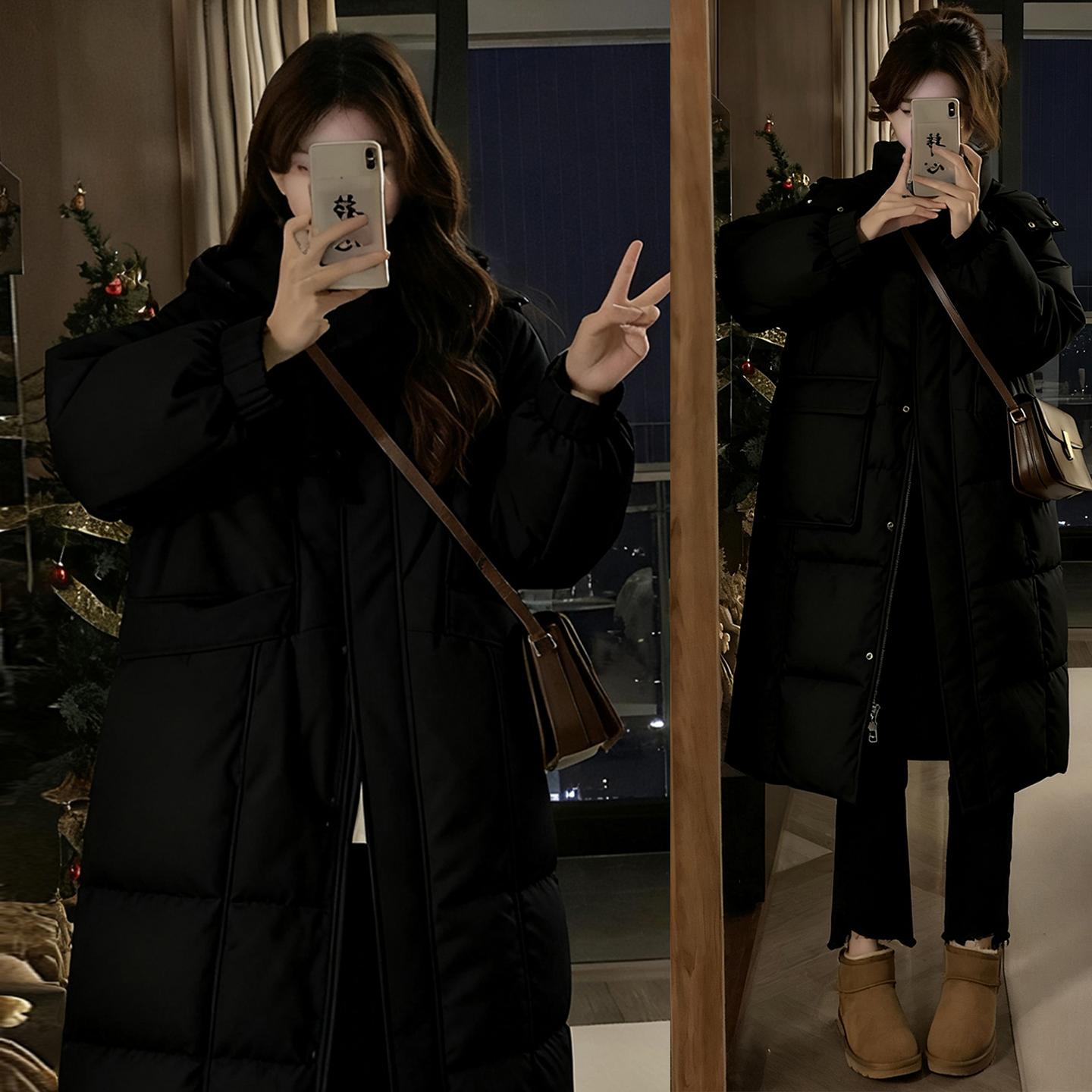 300斤大码女装加厚设计感棉衣女