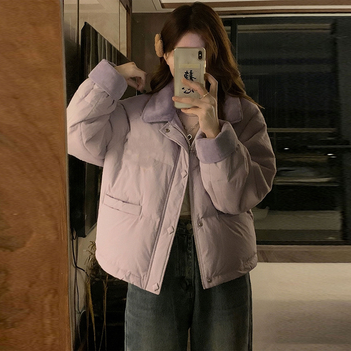 胖mm特大码韩系超好看羽绒棉服女冬季加厚保暖慵懒风翻领棉衣外套,女装/女士精品,大码棉服,淘宝优惠券,粉丝福利购,淘宝优惠卷