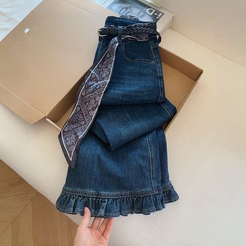 300斤胖mm大码高腰显瘦垂感裤子