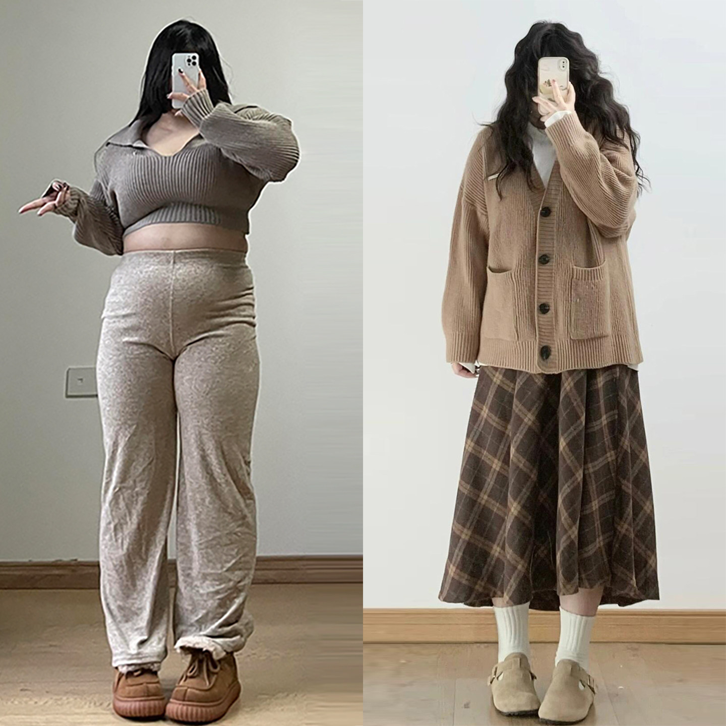 特大码女装美拉德穿搭毛呢半身裙女胖mm小众宽松百搭中长款a字裙,女装/女士精品,大码半身裙,淘宝优惠券,粉丝福利购,淘宝优惠卷