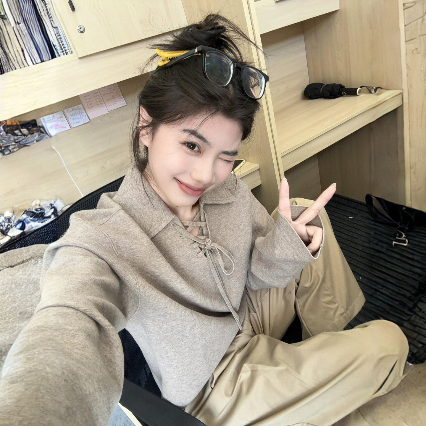 300斤大码女装小众高级感上衣女