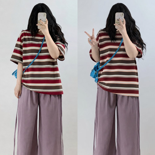 胖mm特大码女装设计感小众上衣女