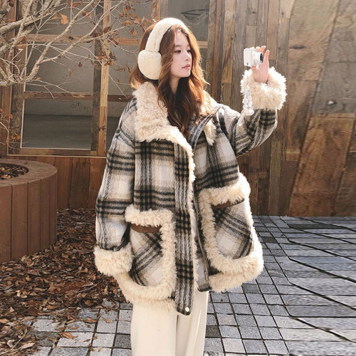 300斤特大码休闲学院风棉衣棉袄