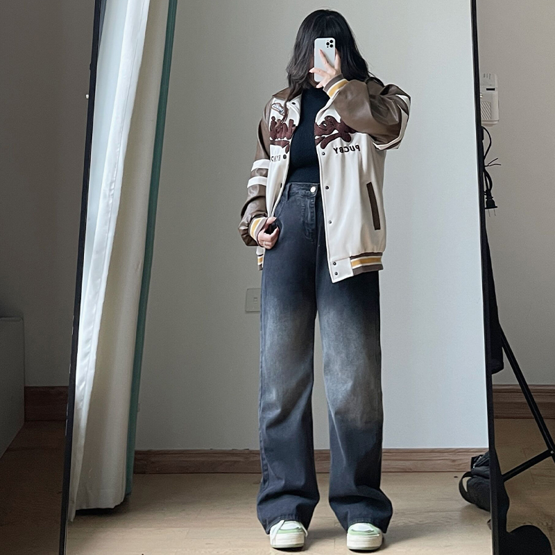 特大码韩版ins宽松显瘦百搭长裤