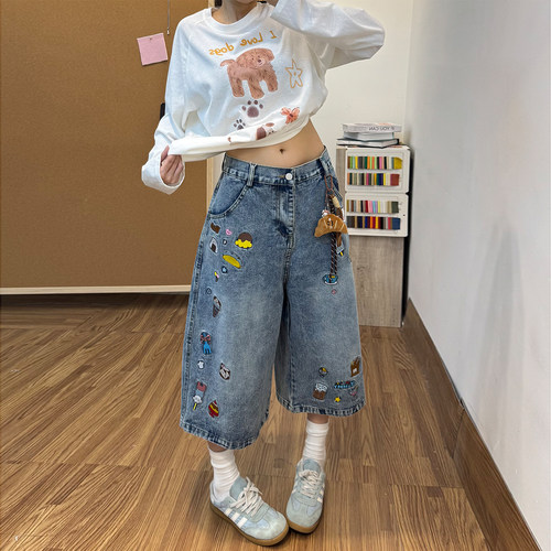 300斤胖mm大码2026年超火裤子女