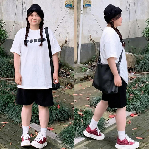 特大码女装高级感百搭西装短裤女