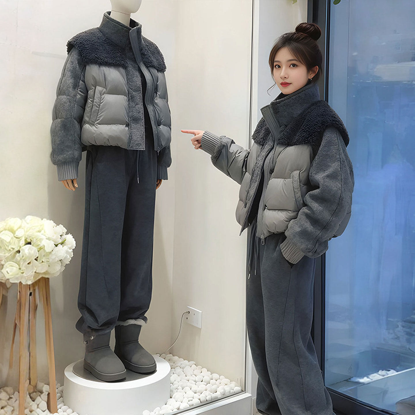 特大码女装胖mm韩系超好看羽绒棉服女新款保暖独特绝美厚外套过冬,女装/女士精品,大码棉服,淘宝优惠券,粉丝福利购,淘宝优惠卷