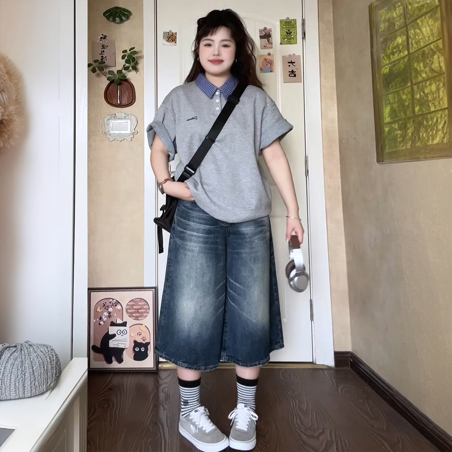 300斤大码女装宽松显瘦短袖t恤女