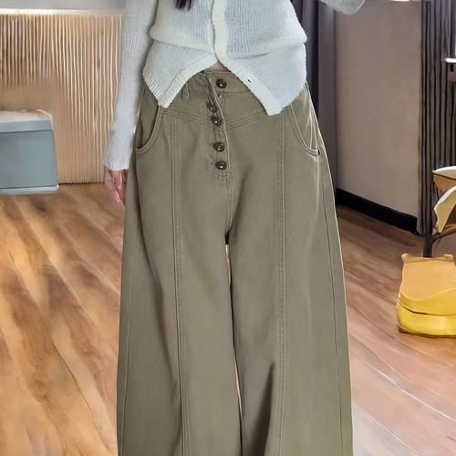 特大码女装胖mm高街vibe风裤子女
