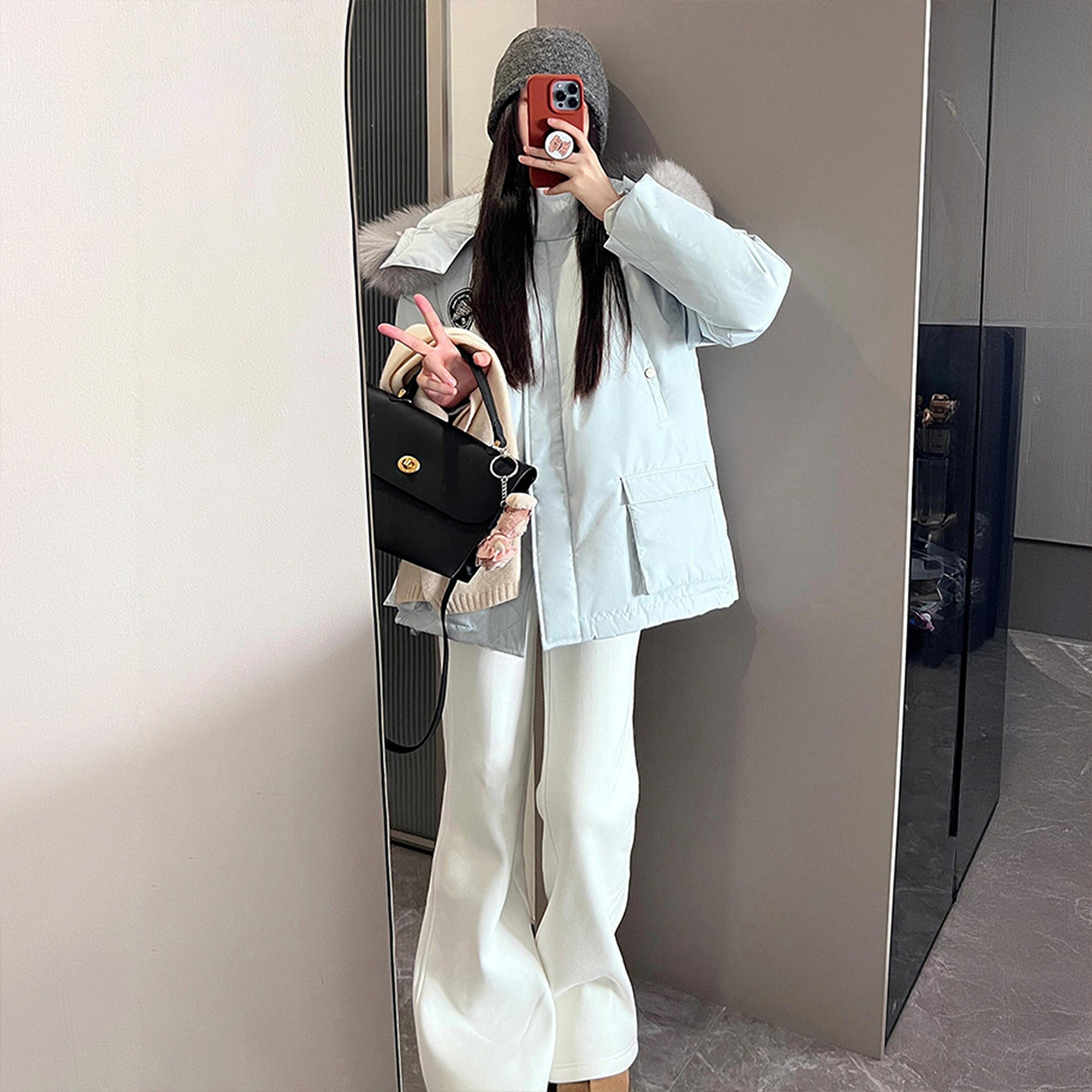 胖mm大码美式学院风保暖厚外套女2026新款今年流行爆款派克棉服潮,女装/女士精品,大码棉服,淘宝优惠券,粉丝福利购,淘宝优惠卷