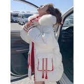 300斤大码 洋气高级感超好看外套 国风新年红棉服女冬季 女装 新中式