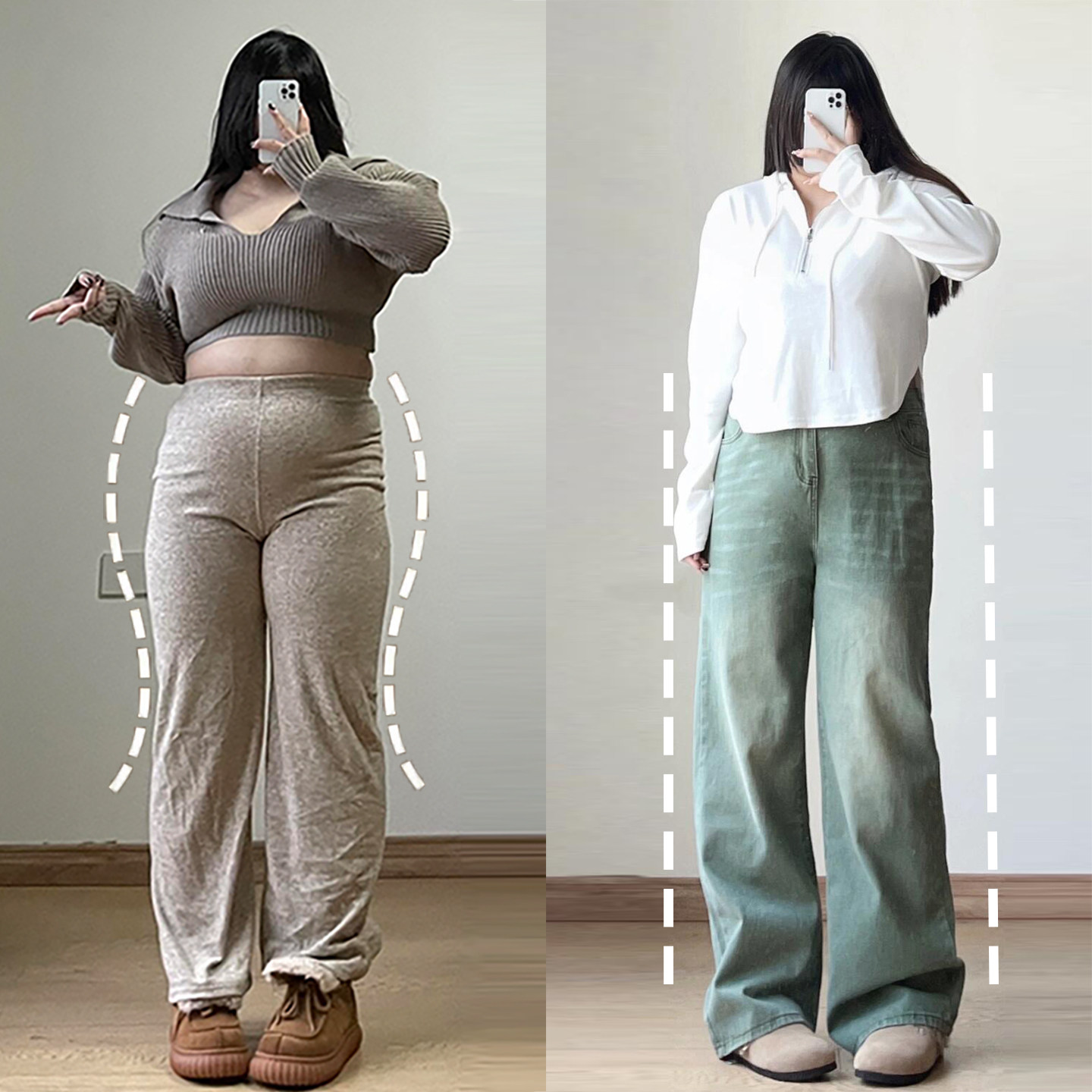 大码女装胖mm高腰宽松直筒牛仔裤女冬季新款复古时尚高街阔腿裤子,女装/女士精品,大码裤装,淘宝优惠券,粉丝福利购,淘宝优惠卷