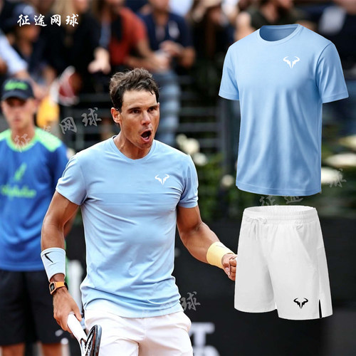 RAFA纳达尔速干圆领网球T恤男