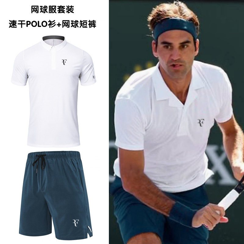 2025新款费德勒网球服套装男