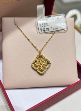 谢瑞麟新款布契拉提足金黄金项链
