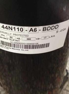 44N110-A6-BDDD 适用全新进口哈伯冷油机压缩机 三相380V R410A