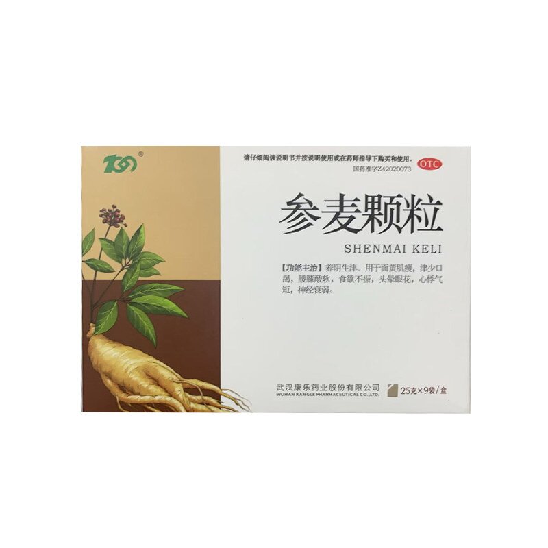 人福医药 参麦颗粒 25g*9袋/盒