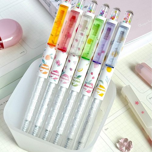 东米607缤果甜心速干按动中性笔