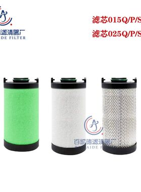 激光切割冷干机管道精密滤芯015Q 015P 015S 025Q 025P 025S 025C