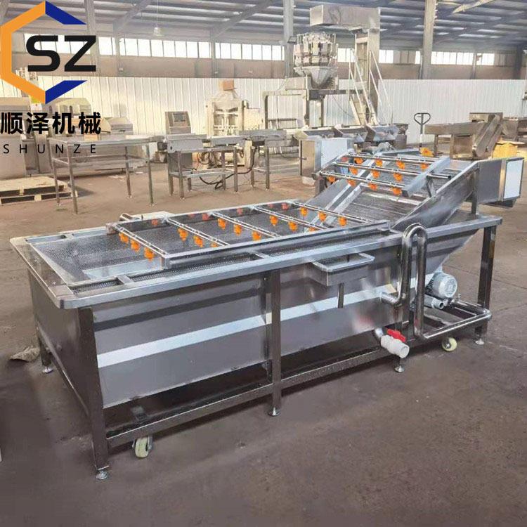 连续解冻机 鸭脖解冻流水线 牛肚冻盘解冻流水线 操作简 少人