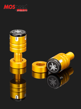 适用雅马哈XSR155/700/900FZ1N/S改装铝合金后视镜底座螺丝堵头塞