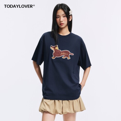 TODAYLOVER索罗娜短袖T恤女