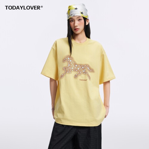 TODAYLOVER索罗娜短袖T恤女