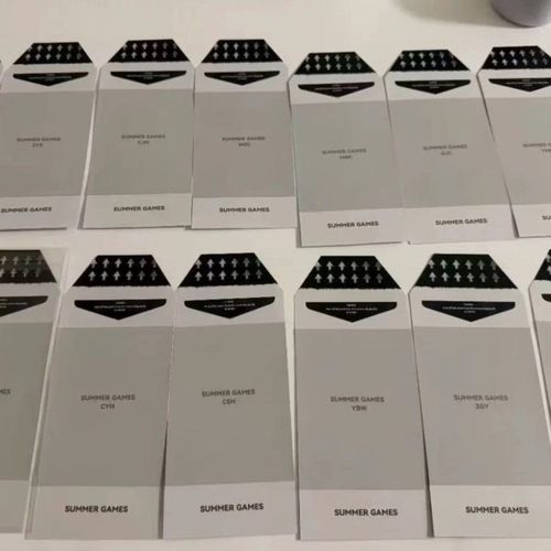 TF家族四代2025夏日运动会撕拉片杨博文王橹杰陈奕恒张桂源周边新