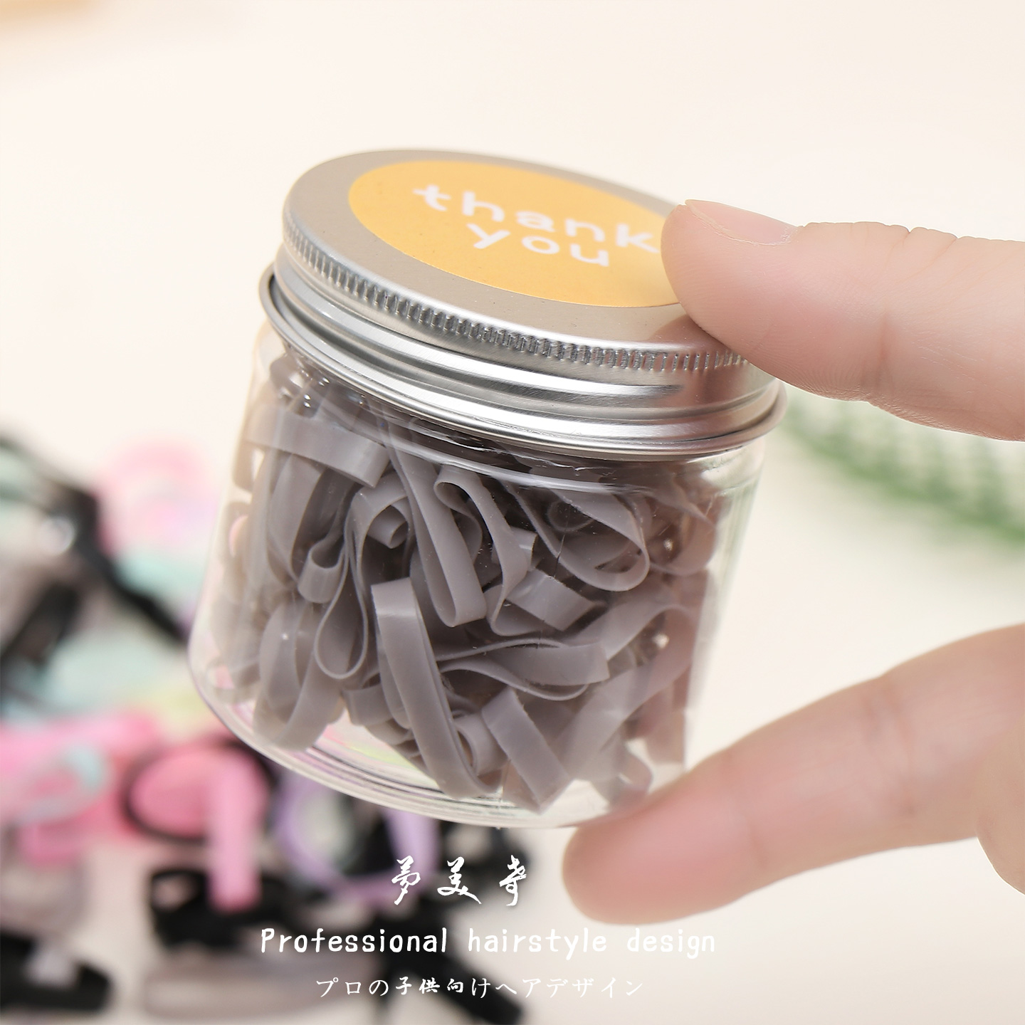 加宽一次性皮筋女童高弹力发圈