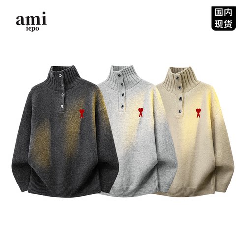 【官网现货】半高领针织衫毛衣男