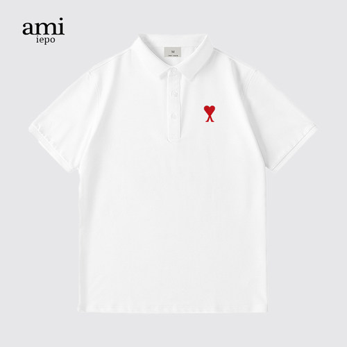 ami夏款短袖休闲潮流男女