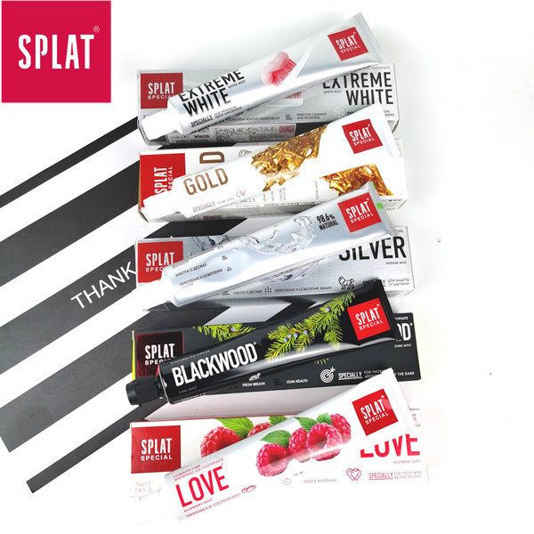 俄罗斯SPLAT牙膏家用香口成人大人学生青少年抖音好75ml