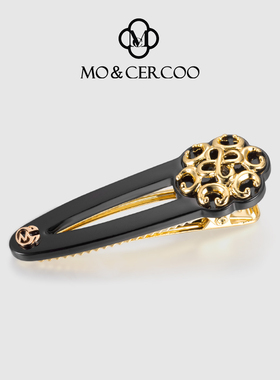 MoCercoo法式边夹侧边网红气质刘海夹前额无痕简约碎发夹子头饰