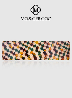 MoCercoo新款拼接元素发夹发饰夹子女头饰弹簧夹一字夹横夹