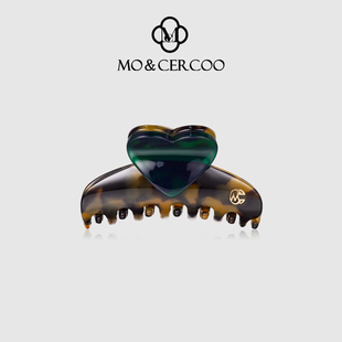 MoCercoo醋酸发夹女后脑勺中小号鲨鱼夹子半扎发抓夹玳瑁色头饰
