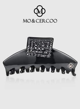 MoCercoo不规则高级感中号发抓夹新款后脑勺鲨鱼发夹百搭简约头饰