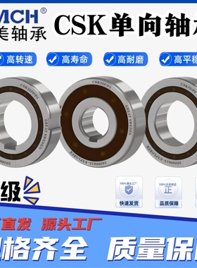 单向轴承 CSK8/10/CSK12/15/17/CSK20/25/30/35/40PP 带内外槽