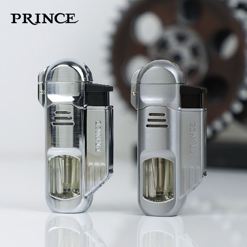 PRINCE金属复古明火大火力打火机
