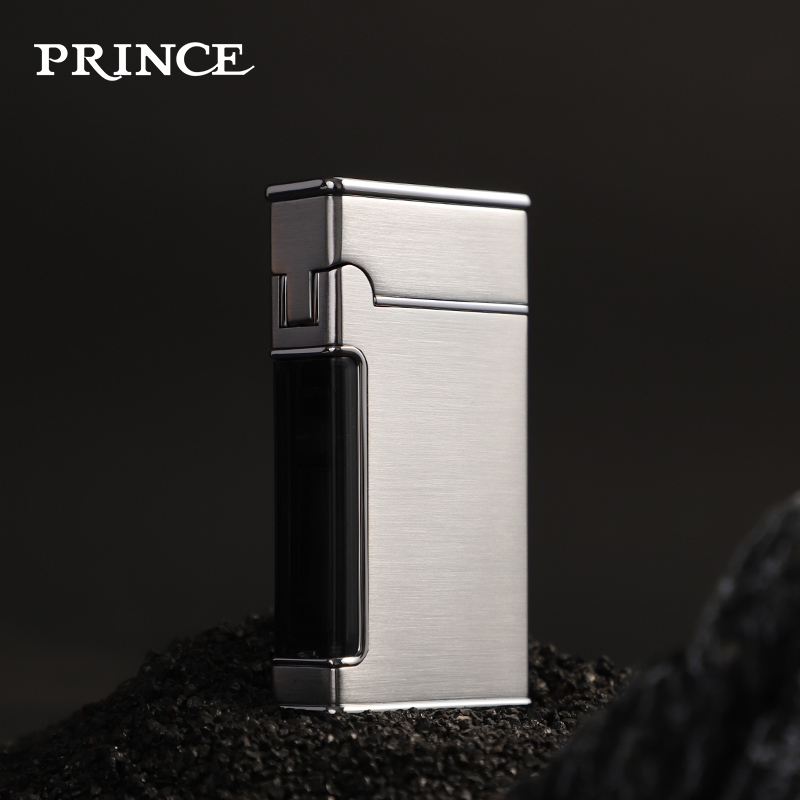 日本PRINCE王子打火机直冲机烟具防风蓝火焰送礼个性创意送礼商务
