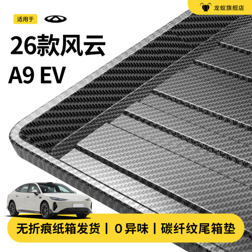 官方推荐！风云A9EV专用后备箱垫