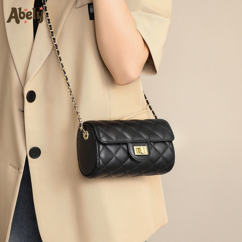 Abely阿贝莉2025新款真皮小方包
