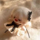 Хлопковая милая кукла, абрикосовое ретро платье-комбинация, комплект, 10см, в стиле Шанель, детская одежда, новая коллекция