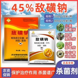 丹东敌克松敌磺钠苗期病害霜霉病黑胫土病害土壤农药敌黄钠杀菌剂