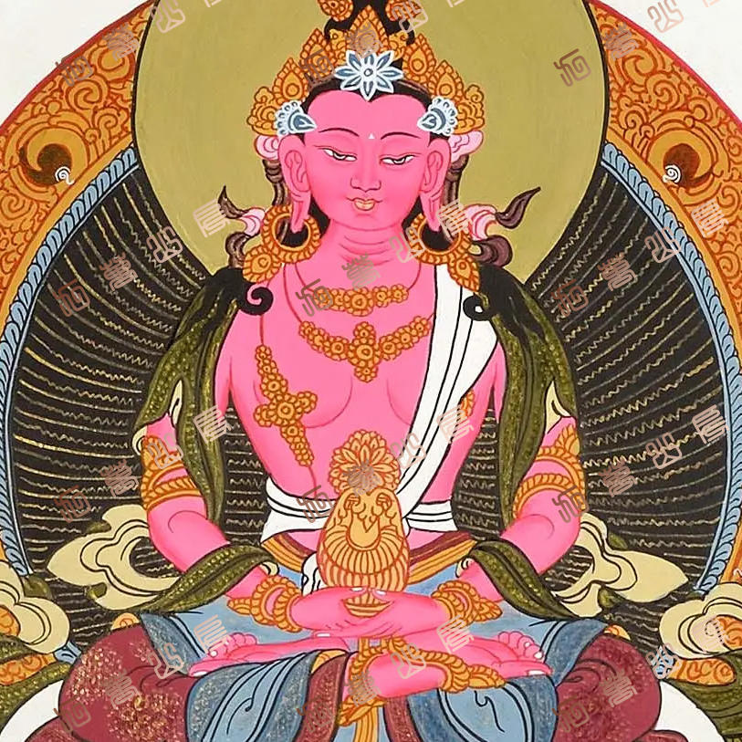 A34佛陀buddha唐卡绘画高清电子图片喷绘临摹素材